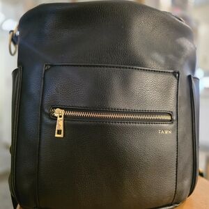 Black Leather Men's Bag
